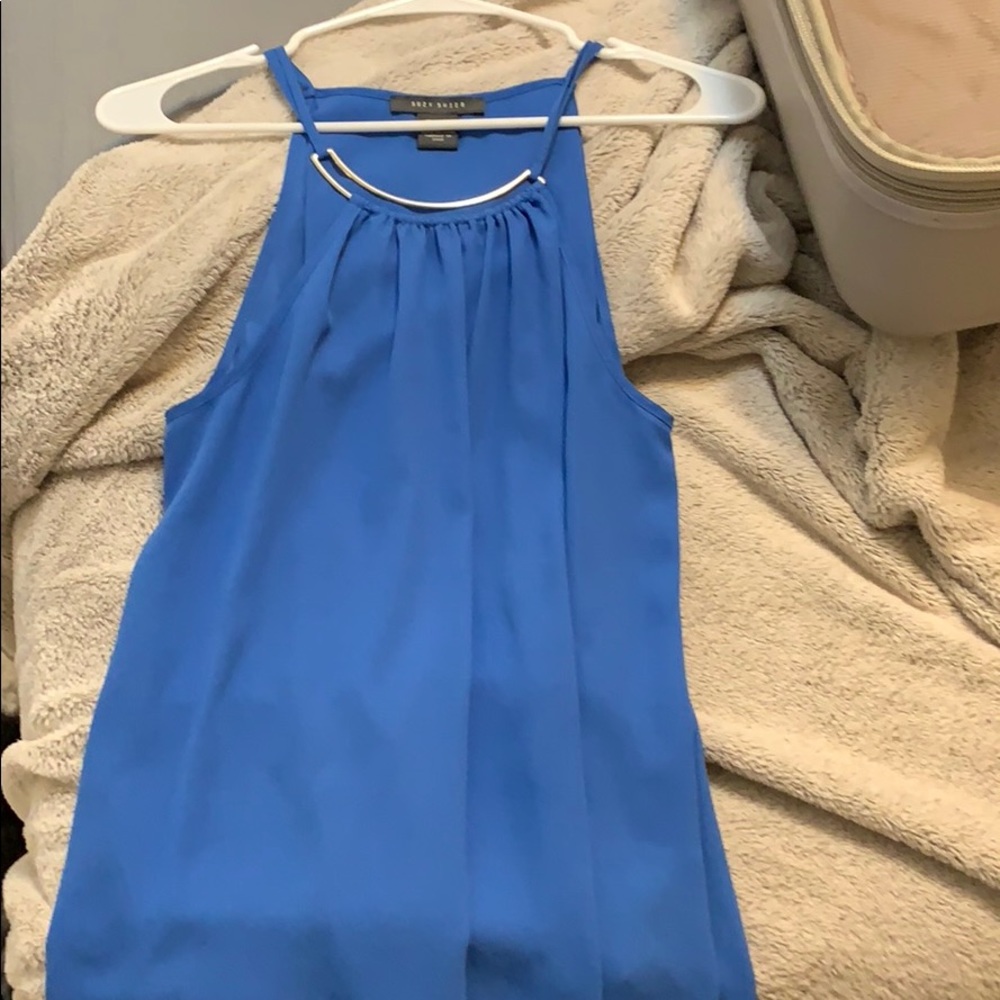 Blue summer top